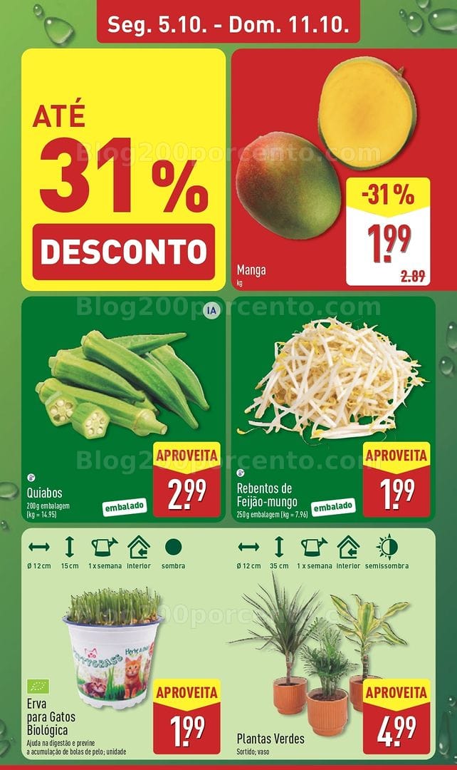 Antevisão Folheto ALDI Promoções de 4 a 10 outubro